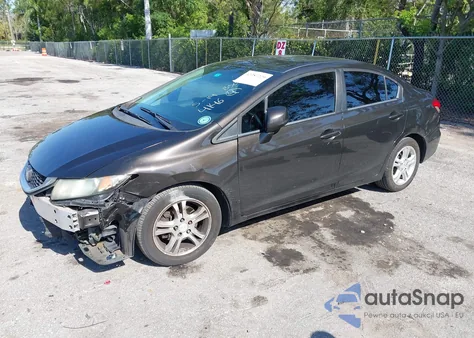 2013 Honda Civic Lx z USA, uszkodzony, nr VIN 19XFB2F50DE214146